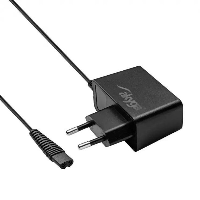 Akyga Napájecí adaptér 12V / 400mA 4.8W pro Braun shavers plug, kabel 1.8m