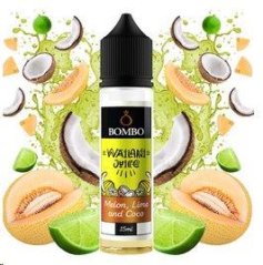 Příchuť Bombo Wailani Juice S&V 15ml Melon, Lime and Coco (Cukrový meloun, limetka a kokos)