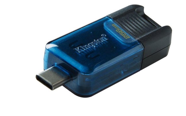 Kingston flash disk 256GB DT80 M USB-C 3.2 Gen 1