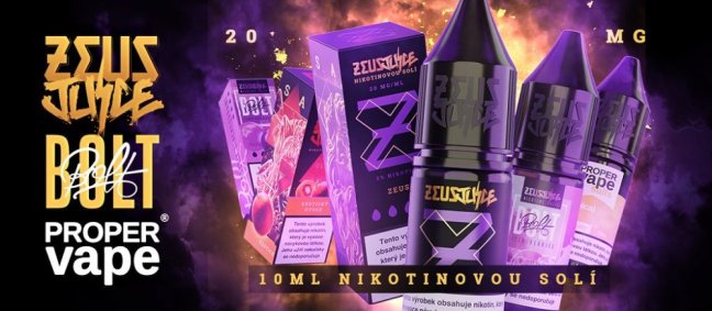 Zeus Juice Proper Vape Salt - E-liquid - Blueberry Bubblegum - 10ml - 20mg