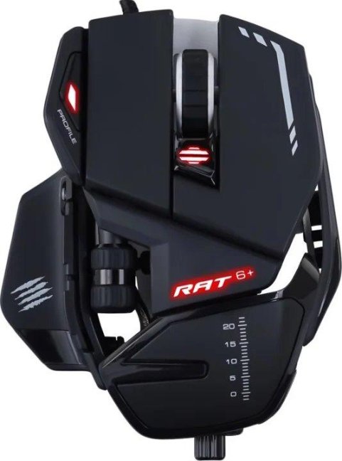 Mad Catz herní optická myš R.A.T. 6+ černá