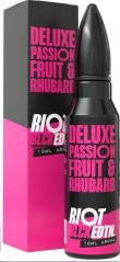 Příchuť Riot Squad BLCK EDTN S&V 10ml Deluxe Passionfruit & Rhubarb (Marakuja s rebarborou)