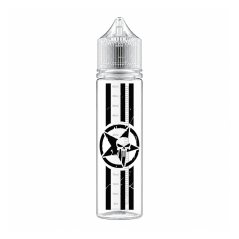 Láhvička s ryskou 60ml čirá Skull Star
