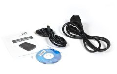 Eurocase záložní zdroj UPS Line Interactive (EA200LED), 2000VA/720W, USB - černá