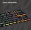 CANYON Herní klávesnice Cometstrike TLK GK-50, mechanická, drátová, multimediální, podsvícená, 87 kláves, CS layout