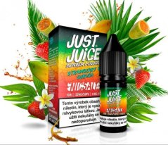 LIQUID JUST JUICE SALT STRAWBERRY & CURUBA 10ML - 11MG