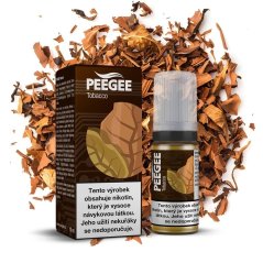 PEEGEE - E-liquid - Čistý tabák - 6mg