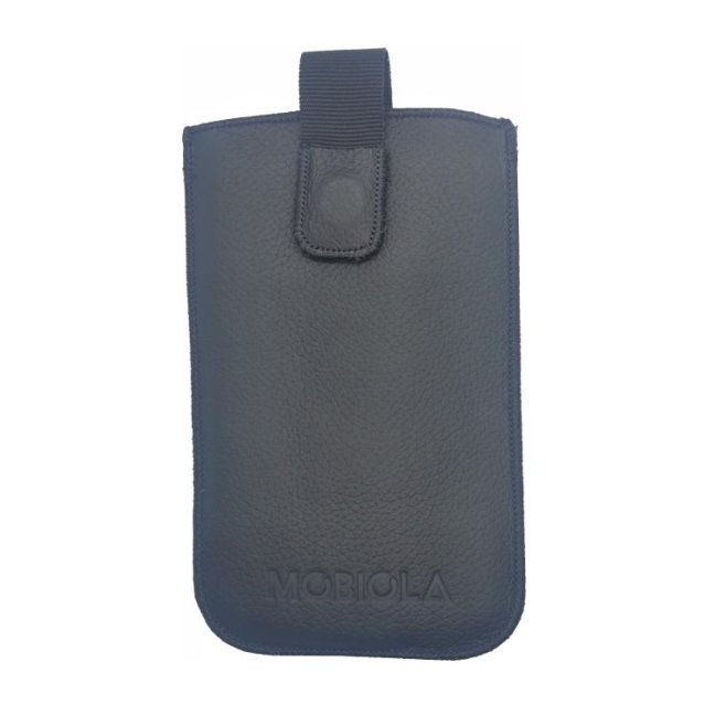 Pouzdro typu kapsa pro Mobiola MB700, kožené, černé