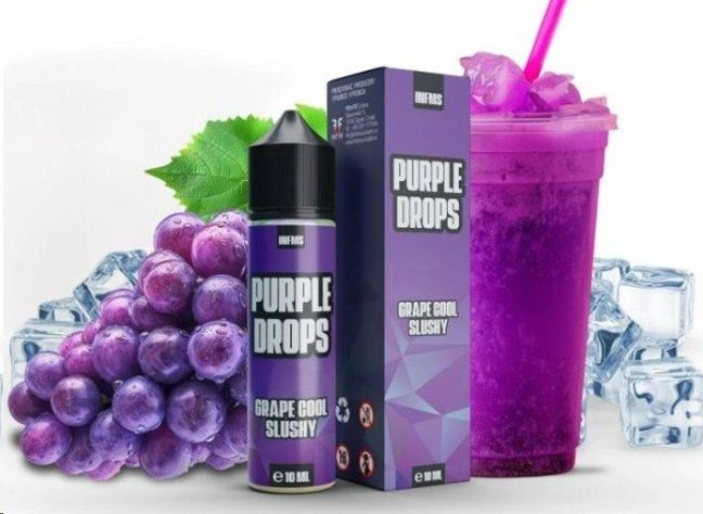 PŘÍCHUŤ INFAMOUS DROPS S&V 10ML PURPLE DROPS