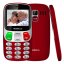 Mobiola MB800 Senior Dual SIM Red CZ