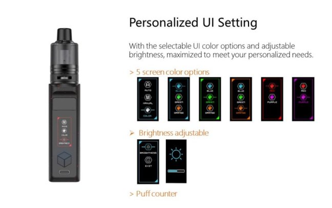 Aspire Finixx - Pod Grip Kit - 80W (Quicksilver)