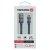 DATOVÝ KABEL SWISSTEN TEXTILE USB / LIGHTNING 0,2 M ŠEDÝ