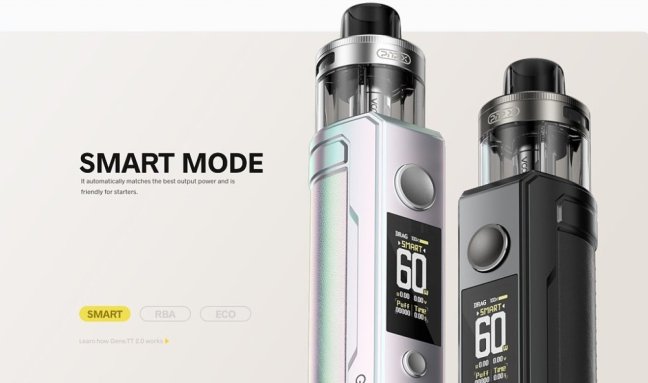 VooPoo Drag S2 - Pod Kit - 2500mAh - Checkered Black