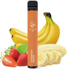 Elf Bar 600 elektronická cigareta 20mg Strawberry Banana