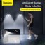 Baseus Home Energy Collection Series Solar Human Body Induction Wall Lamp Triangle Black