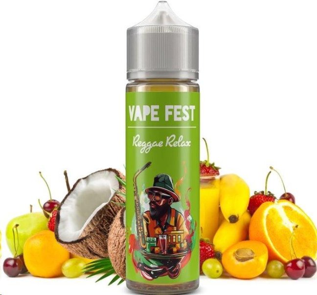 Příchuť Vape Fest S&V 10ml Reggae Relax Příchuť Vape Fest S&V 10ml Reggae Relax