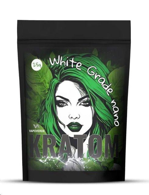 KRATOM VAPOVERDE WHITE GRADE NANO 25 G
