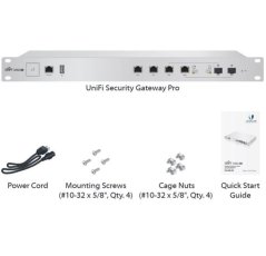 Ubiquiti Swtich UniFi USG-PRO-4 Security Gateway Pro, 4-Port Gigabit LAN/WAN, 2x ventilátor