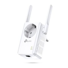 TP-LINK Wi-Fi Range Extender, nástěnný 300Mbps, AC-Passthrough, 2x extertní anténa, 1x 10/100Mbps Port