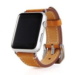 Tactical 295 Genuine Kožený Řemínek pro Samsung Gear 46mm Brown (EU Blister)