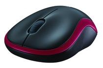 Logitech Wireless Mouse M185 - EER2 - RED