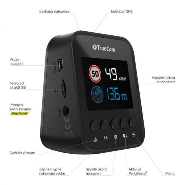 TrueCam H2x interiérová IR kamera