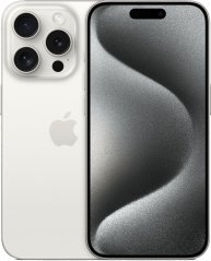 iPhone 15 Pro 128GB Bílý titan třídy Zánovní