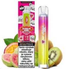 QUNDA XXL - JEDNORÁZOVÁ E-CIGARETA - 20 MG - KIWI PASSION GUAVA