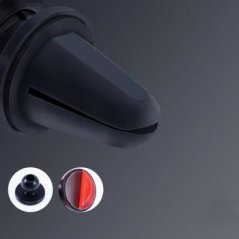 DRŽÁK DO AUTA FOREVER G-17 DO VENTILAČNÍ MŘÍŽKY ČERNÝ