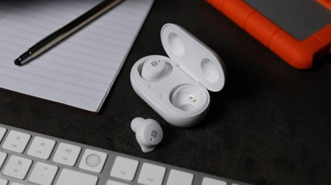 BLUETOOTH TWS SLUCHÁTKA SWISSTEN STONEBUDS BÍLÁ
