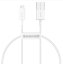 Baseus CALYS-02 Superior Fast Charging Kabel Lightning 2.4A 0.25m White