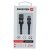 DATOVÝ KABEL SWISSTEN TEXTILE USB / MICRO USB 1,2 M ČERNÝ