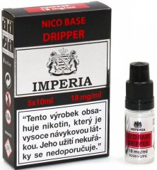 NIKOTINOVÁ BÁZE CZ IMPERIA DRIPPER 5x10ML PG30-VG70 18MG