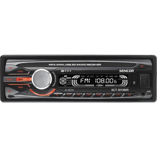 Autorádio Sencor SCT 3018MR s USB/SD/RDS