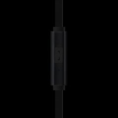 CANYON Stereo sluchátka s plochým kabelem, mikrofon,1,2M, černá