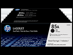 HP Toner 85A LaserJet Black 2-Pack