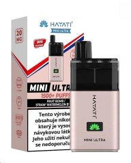 Hayati Mini Ultra 1500 - Fruit Bomb Strawberry Watermelon Bubble Gum - 20mg