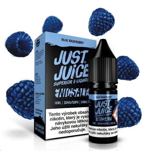 LIQUID JUST JUICE SALT BLUE RASPBERRY 10ML - 11MG