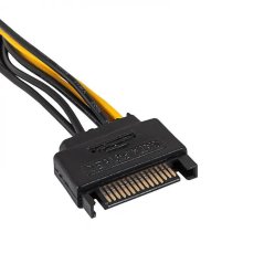 Akyga adaptér SATA /PCI-Express 6+2-pin
