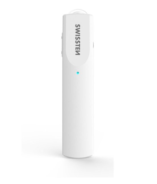 BLUETOOTH HEADSET SWISSTEN ULTRA LIGHT UL-9 BÍLÝ