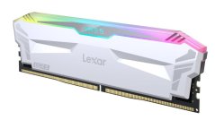 Lexar ARES DDR5 32GB (kit 2x16GB) UDIMM 6400MHz CL32 XMP 3.0 - RGB, Heatsink, bílá