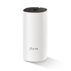 TP-LINK Deco E4(1-Pack) AC1200 Whole-Home Mesh Wi-Fi System, Qualcomm CPU, 867Mbps at 5GHz+300Mbps at 2.4GHz, 2 10/100M