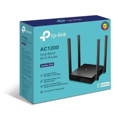 TP-LINK Dual-Band Wi-Fi Router, 300 Mbps/2.4 GHz + 867 Mbps/5 GHzSPEC: 4× Antennas, 1× 10/100M WAN