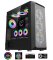 1stCOOL MiddleTower Wind Storm Black, E-ATX, USB3.0 + set 4x ARGB fan