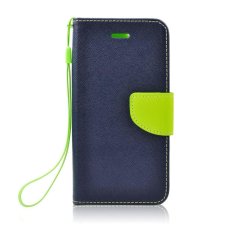 POUZDRO FANCY BOOK NOKIA 2.2 MODRO/LIMETKOVÉ