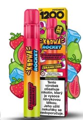 Kurwa Rocket - Jednorázová e-cigareta- 20mg - Strawberry Guava Ice