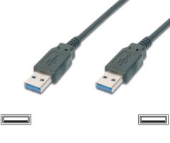PremiumCord Kabel USB 3.0 Super-speed 5Gbps A-A, 9pin, 2m