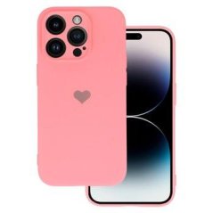 Vennus silikonové srdce pouzdro pro Samsung Galaxy A13 5G/A04S vzor 1 růžové