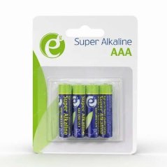 GP SUPER ALKALINE BATTERY AAA (LR03) - 20KS