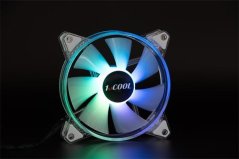 1stCOOL AURA EVO ARGB PWM Crystal 120mm transparentný ventilátor
